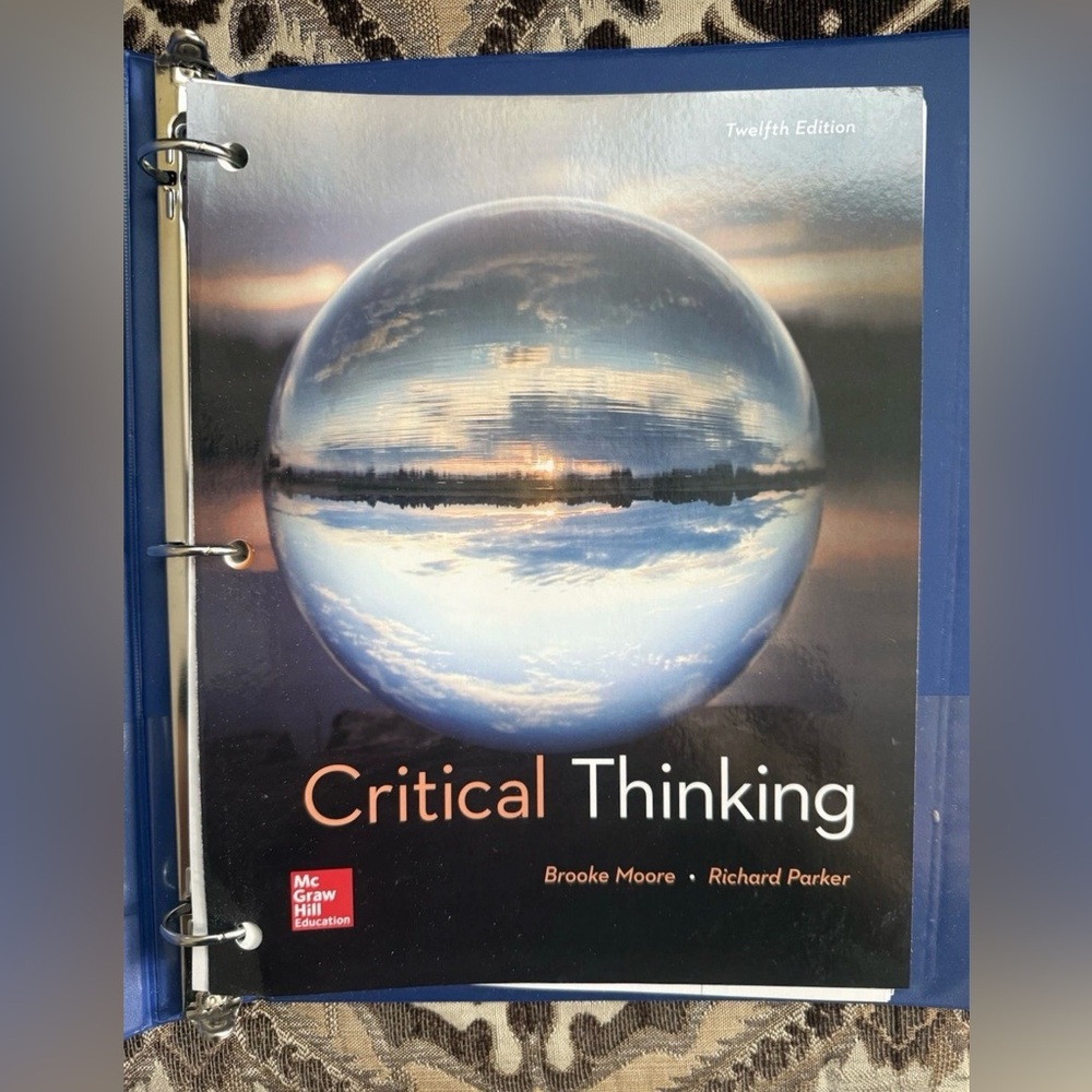 Critical Thinking 12th Edition by Moore & Parker